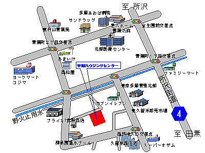 �b�z�n�E�W���O�Z���^�[�A�N�Z�X�n�}